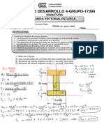 Prueba de Desarrollo 4-Grupo-17399: Signatura Mecánica Vectorial Estatica Estaticangenieros