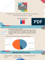 Programa Territorial de Intervención en Crisis y Convivencia Escolar - Arica