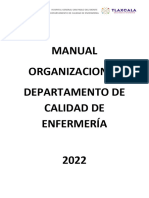 Manual Organizacional Calidad