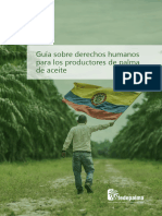 Libro Guía Sobre Derechos Humanos para Los Productores de Palma de Aceite - 2020