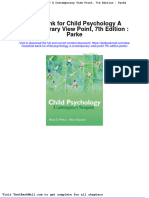 Test Bank For Child Psychology A Contemporary View Point 7th Edition Parke
