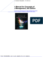 Solution Manual For Concepts of Database Management 8th Edition