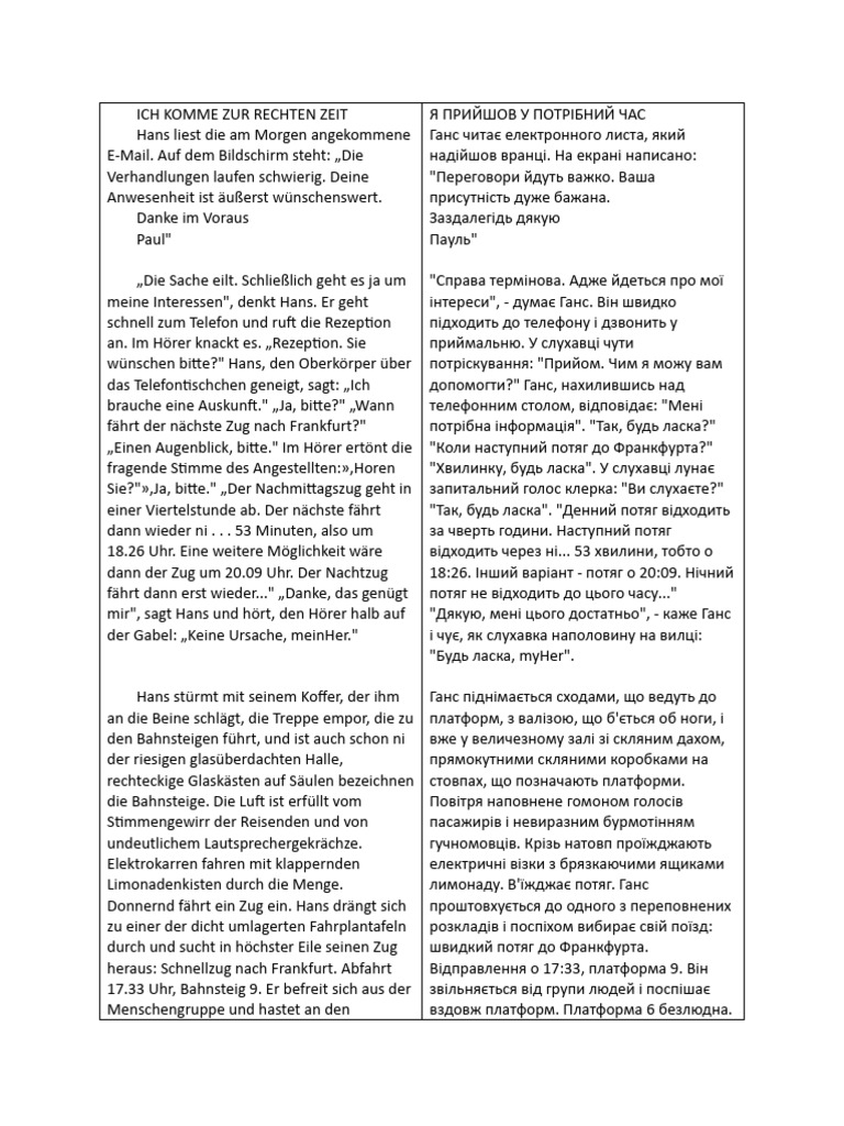 Ich Komme Zur Rechten Zeit PDF