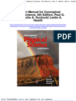 Solution Manual For Conceptual Physical Science 6th Edition Paul G Hewitt John A Suchocki Leslie A Hewitt