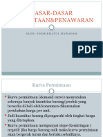 Dasar Dasar Permintaan&Penawaran