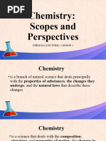 Chemistry Scopes and Perspectives