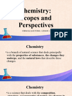 Chemistry Scopes and Perspectives