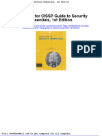 Test Bank For Cissp Guide To Security Essentials 1st Edition