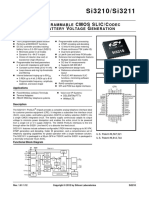 Si3210m-Fm Slic Telephony Ic