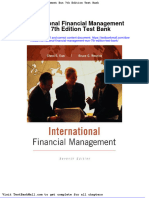 International Financial Management Eun 7th Edition Test Bank
