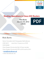 Dokumen - Tips Routing Operations in Cisco Ios Routers Operations in Cisco Ios Routers Rick