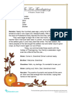The First Thanksgiving Script Inlingua DC, Level 2, Autumn Session