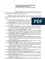 Reevaluarea Imobilizarilor Corporale - Grupa Constructii - Legislatie Aplicabila