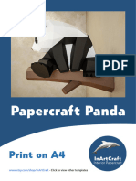 Panda Papercraft Compress