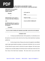 Sex Offender Registry Class Action Lawsuit