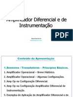 Robson - Apresentação Amp Op Diferencial + De Instrumentação