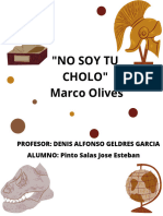NO SOY TU CHOLO Marco Alives Jose Pinto Salas