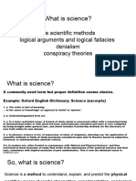 GEOL1006 F22 6 Science-Logical Fallacies-Denialism 20221020