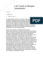 A Terapia de Casais No Resgate Dos Relacionamentos