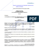 Ley Orgánica de Coordinación y Armonización de Las Potestades Tributarias de Los Estados y Municipios