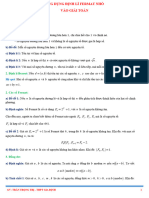 ỨNG DỤNG ĐỊNH LÍ FERMAT NHỎ VÀO GIẢI TOÁN