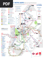 Mapa de Cercanías de Madrid | PDF | Transporte público ...