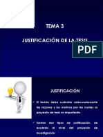 Tema Iii-Justificacion de La Tesis