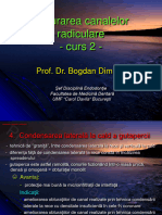 Curs An V Prof. Bogdan Dimitriu - Obturarea Canalelor Radiculare - Curs 2 - 17.12.2020
