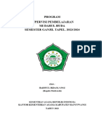 Program Supervisi Pembelajaran