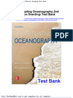 Investigating Oceanography 2nd Edition Sverdrup Test Bank