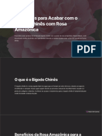 4 Receitas para Acabar Com o Bigode Chinês Com Rosa Amazônica