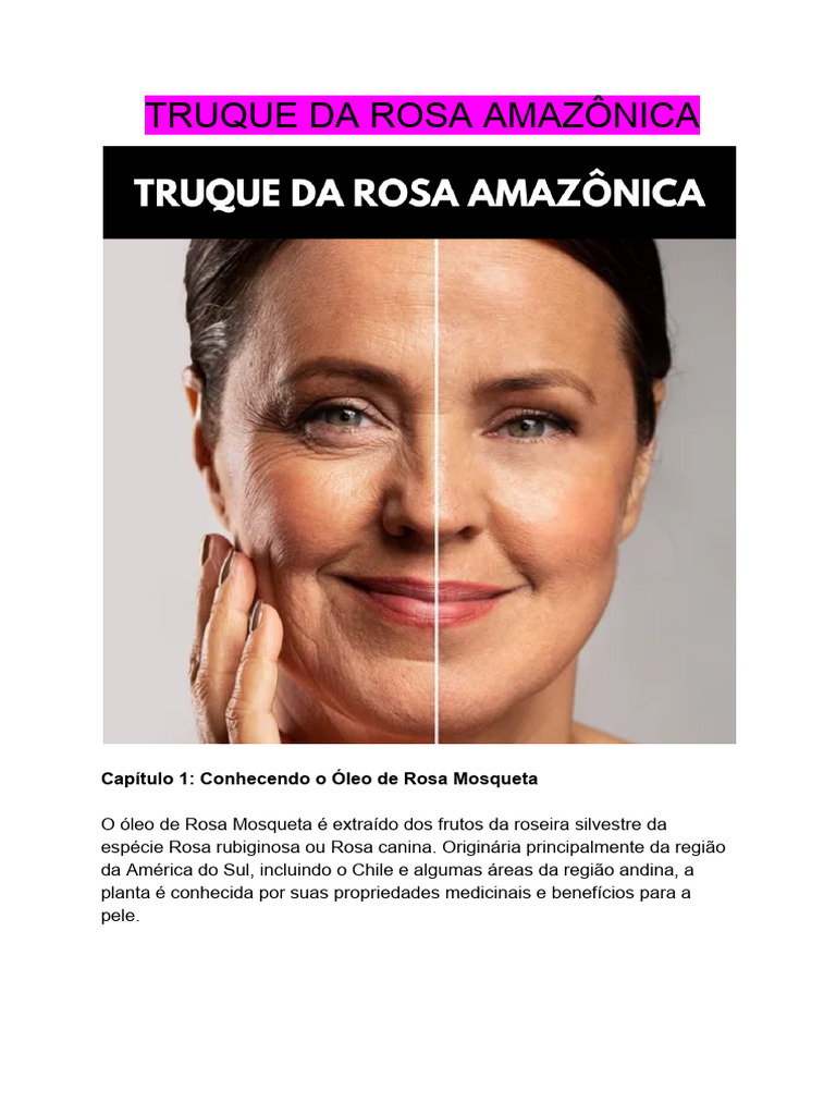 Truque Da Rosa Amazônica | PDF | Vitamina | Antioxidante