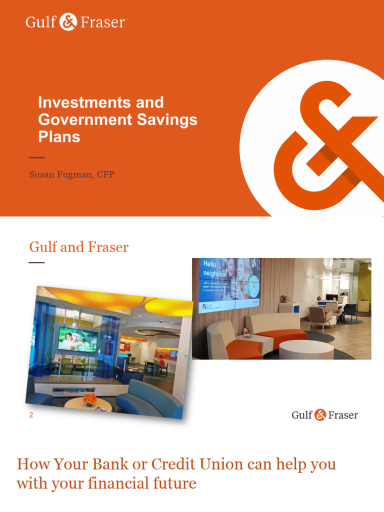 GF Understanding Investments Govt Savings Plans PDF Private Sector