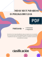 Policitemias Secundarias o Poliglobulias