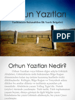 Orhun Yazıtları