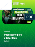 Passaporte para Liberade - Resumo Aula 03