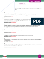 Resolução - EF II - Ciências Humanas - 7º Ano - Caderno 4 - 2023