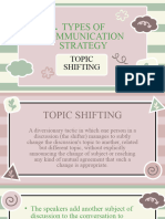 Occ Topic Shifting