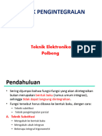 Teknik Pengintralan