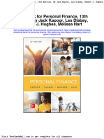 Test Bank For Personal Finance 13th Edition by Jack Kapoor Les Dlabay Robert J Hughes Melissa Hart
