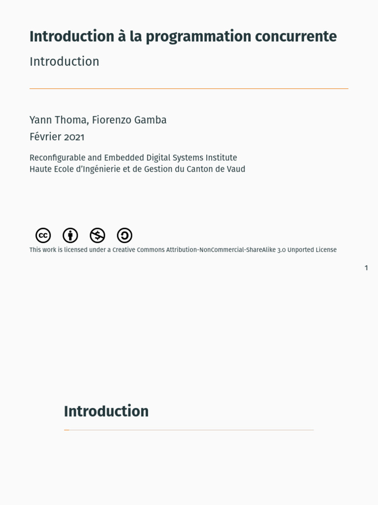 Introduction à la programmation concurrente | PDF | Thread ...