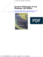 Solution Manual For Philosophy A Text With Readings 13th Edition