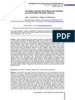 Komparasi Metode Deep Learning, Naïve Bayes Dan Random: Forest Untuk Prediksi Penyakit Jantung