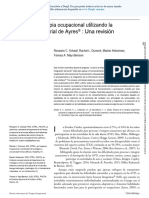 Efficacy of Occupational Therapy Using Ayres Sensory TRADUCIDO