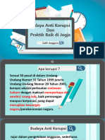 Budaya Anti Korupsi - MPLS 2023-2024