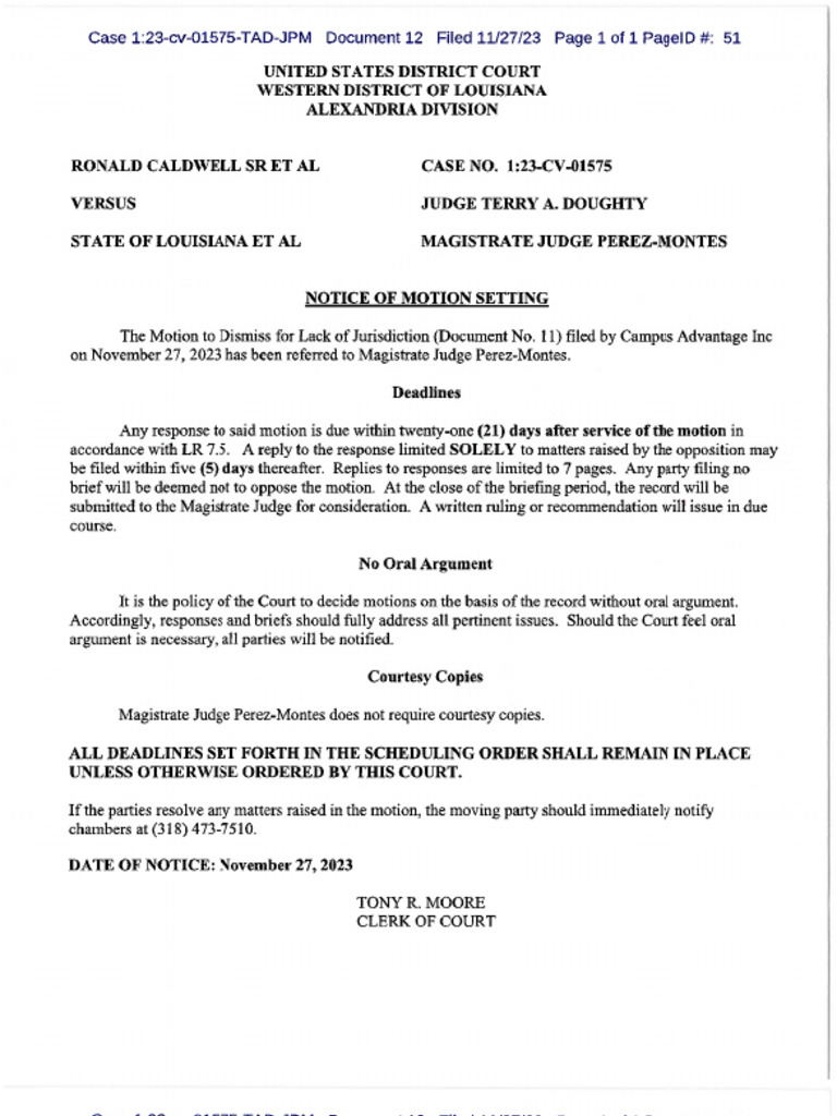 Lawsuit Motion | PDF