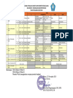 Jadwal Penilaian Sumatif Akhir Semester Ganjil