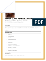 Maria Clara CV PDF