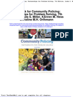 Test Bank For Community Policing Partnerships For Problem Solving 7th Edition Linda S Miller Karen M Hess Christine M H Orthmann