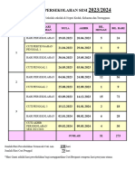 Penggal Persekolahan 2023 - 2024